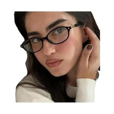 Imagem de Óculos De Leitura Unissex Modernos Para Presbiopia, Design Elíptico Pa