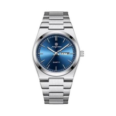 Imagem de Relógio De Pulso Masculino Luxuoso À Prova D'Água Com Luz Quartz PAAZO