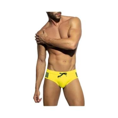 Imagem de Sunga Sexy Masculina Para Verão Praia Esportes Aquáticos Shorts De Sur