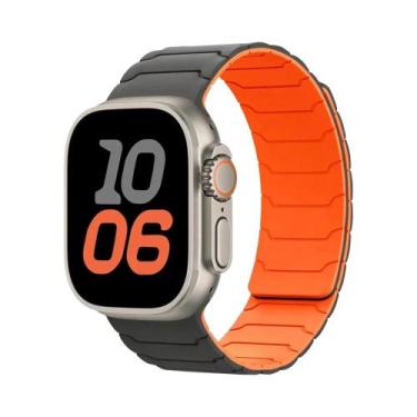Imagem de Pulseira Magnética De Silicone Para Apple Watch Ultra 2 Série 10 9 8 7