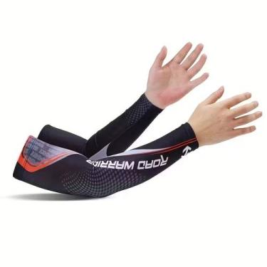 Imagem de Manguito Longo Térmico e Compressão Gold Sports Road Warrior Dry Prote