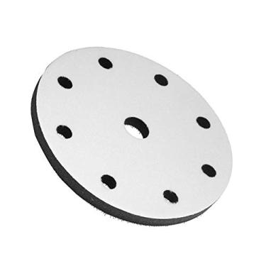 Imagem de Eujgoov Almofadas de Lixa de Esponja Macia Almofada de Apoio de Amortecedor de 150 Mm de Diâmetro Com Adesivo Mágico para Lixadeira Orbital, 4 Tipos Opcionais para Polimento de Madeira de Metal de
