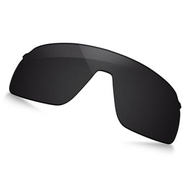 Imagem de TRUSHELL Lentes de reposição polarizadas para óculos de sol Oakley Sutro Lite S OO9496 34 mm Stealth Black - Polarizadas