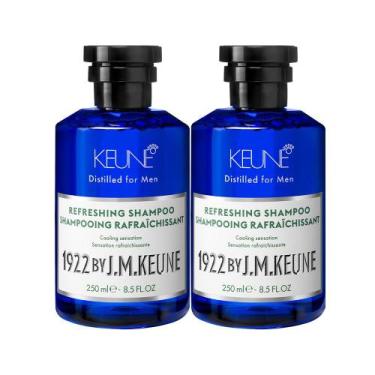 Imagem de Kit Keune 1922 By J.M. Refreshing  Shampoo Neutro Masculino 250ml (2 u