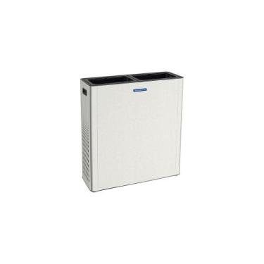 Imagem de Lixeira Tramontina Sassari Plus Inox Scotch Brite 65 + 65 L Tramontina