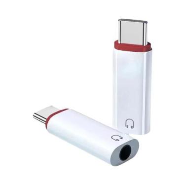 Imagem de Adaptador De Áudio USB-C Para Conector De Fone De Ouvido De 3,5mm Para