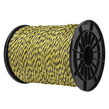 Imagem de Alomejor Fio de Cerca Elétrica, Corda de Alta Condutividade de Aço Inoxidável para Animais de Fazenda PE Revestido Cerca Portátil para Cavalos Gado Ovelhas