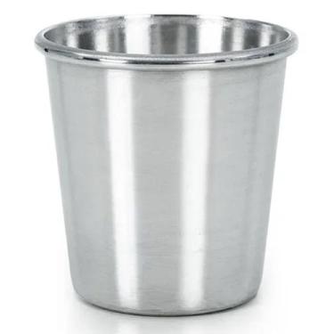 Imagem de Copo Alumínio Polido 300ml Cilíndrico Cômico - Continental