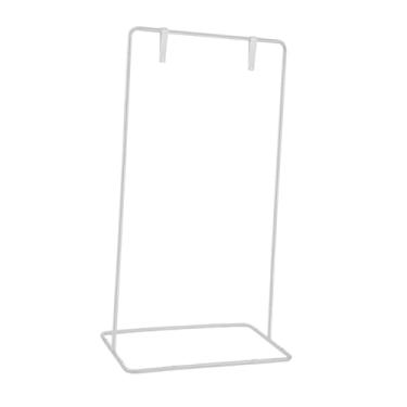 Imagem de Amagogo Suporte para placas de casamento estável e multifuncional, com alças para pendurar placas, expositor para placas, suporte para placa de, Branco