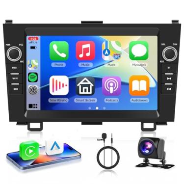 Imagem de 2 + 64 G estéreo para carro Honda CRV 2007-2011 Android rádio sem fio Carplay/Android Auto, tela sensível ao toque de 17.8 cm, GPS, WiFi, Bluetooth, FM/RDS Mirror Link SWC + câmera reserva para rádio