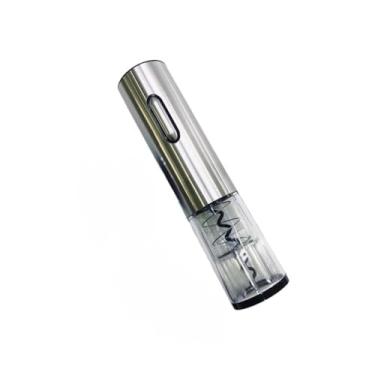 Imagem de Abridor De Garrafa De Vinho Saca Rolhas Elétrico Automático Recarregável Em Aço InoxidávelAbre-garrafas para churrasco，abridor de vinho eletrico(003)