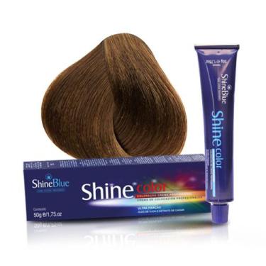 Imagem de Coloração 8.3 Louro Claro Dourado Shine Blue 50g