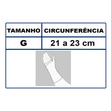 Imagem de Munhequeira Órtese Punho Com Tala Bilateral Curta Mercur, G