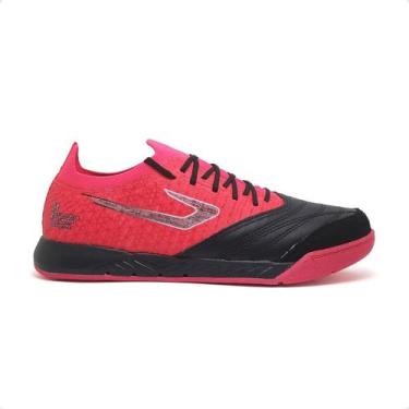 Imagem de Chuteira Indoor Masculina Topper Pink E Preta, Pink, Preto, 42
