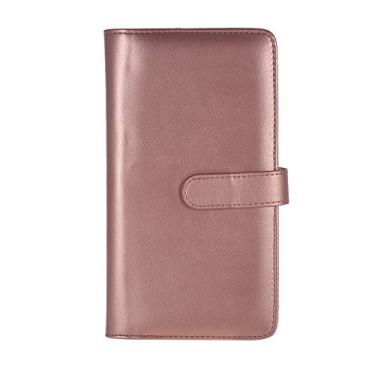 Imagem de Álbum de Fotos Portátil com Fechamento Capa PU 80 Bolsos para Filmes Cor 9 8 7s 70 25 50s 90 Ideal Armazenamento Cartões Visita e Crédito Amigos Família