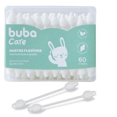 Imagem de Cotonete Hastes De Segurança e Flexíveis Com 60 Unidades Buba, Formula