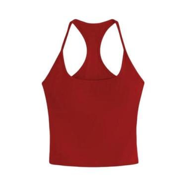 Imagem de Top De Pilates Feminino Com Efeito Push-Up, Respirável, Sutiã Esportiv