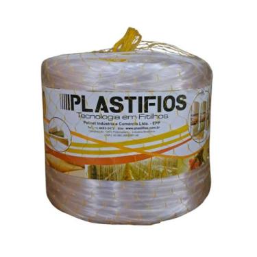 Imagem de Fitilho Plástico Para Amarração 1000m Plástifios Polipropileno Anti Uv