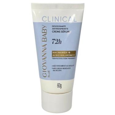 Imagem de Desodorante Creme Sérum Bisnaga Blue Clinical 72h Vegano Giovanna Baby