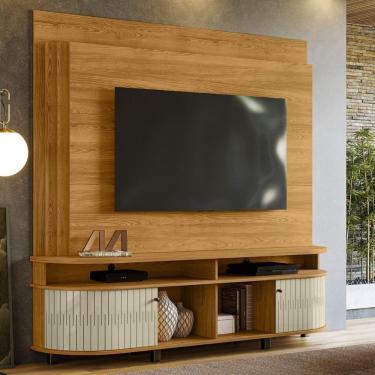 Imagem de Home Theater Laguna Com Painel Cumaru-opala