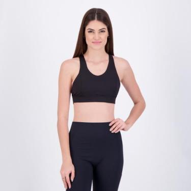 Imagem de Top Fila Pocket Life Feminino Preto, M