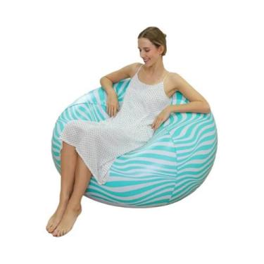 Imagem de Sofá Inflável Grande, Cadeira De PVC, Puff Para Camping Ao Ar Livre, T