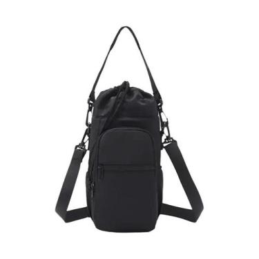 Imagem de Bolsa Portátil Para Garrafa De Água Com Alça Ajustável, Canecas Térmic