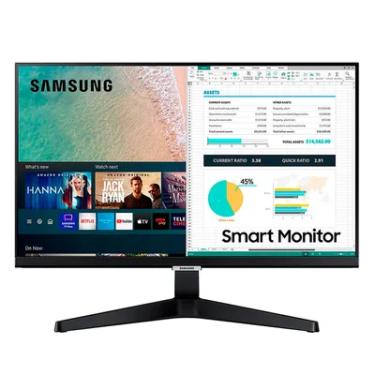 Imagem de Monitor Samsung Smart M5, 24", Full HD,  IPS,  HDMI, USB, Bluetooth, Plataforma Tizen, AirPlay, Preto