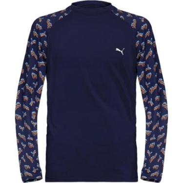 Imagem de Camiseta Puma Estampada UV50+ M/L Infantil-Unissex