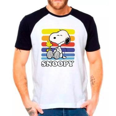 Imagem de Camiseta desenho snoopy camisa masculina lançamento 01 - DESIGN CAMISE