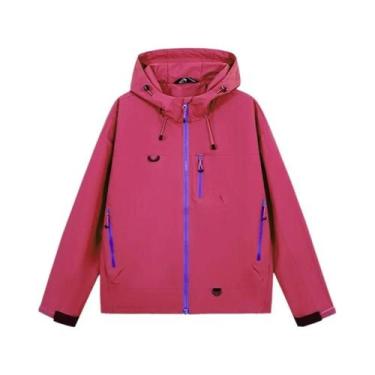 Imagem de Jaqueta Impermeável Unissex Para Caminhadas, Casaco De Outono Com Capu