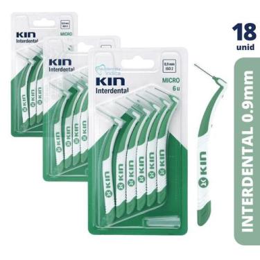 Imagem de Escova Interdental KIN  Micro 0,9mm  18 unidades