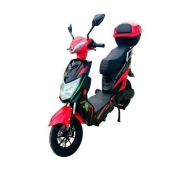 Imagem de Bicicleta Elétrica Vermelha Minasol Bivolt 1000W de potência, 48V, Car