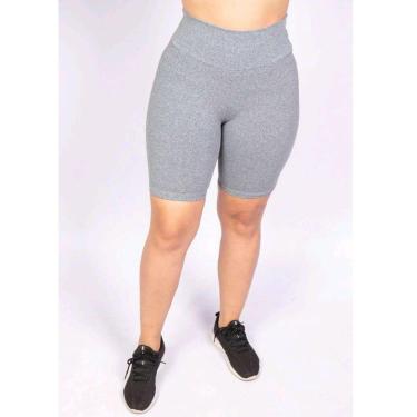 Imagem de Bermuda Plus Size Academia Ou Dia A Dia Feminina-Feminino