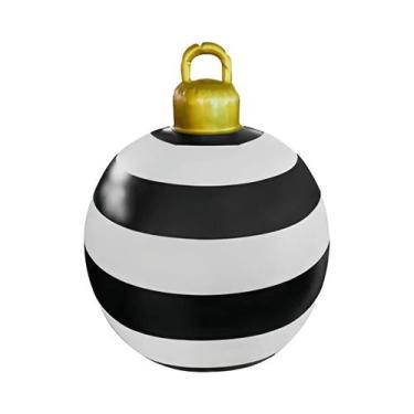 Imagem de Enfeite De Natal Inflável Gigante Para Exterior Em PVC Com Padrão De A