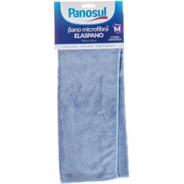 Imagem de Kit 60 Pano 40x60 Elaspano Toalha Microfibra Para Limpeza