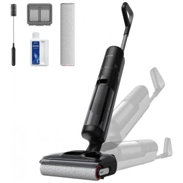 Imagem de Aspirador vertical sem fio DREAME H12 Pro FlexReach 18.000Pa, lava e aspira 2 em 1 para pisos duros, autolimpeza a 90°C, 50 min, 110V