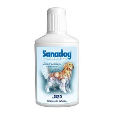 Imagem de Shampoo Sanadog Peróxido Benzoíla 2,5 125ml - Mundo Animal