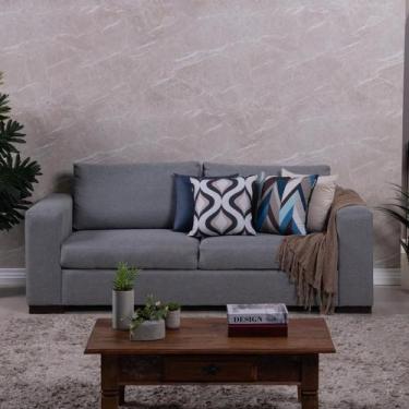 Imagem de Manta Para Sofá Decorativa Protetora Peseira Capa Boho Luxo - Decor É 