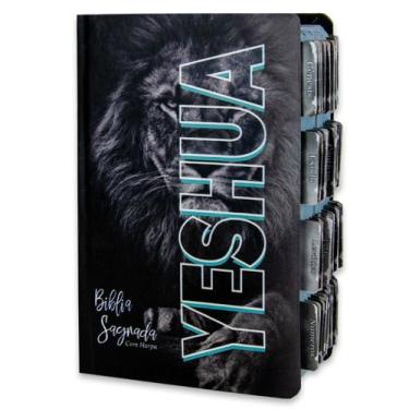 Imagem de Bíblia Sagrada Evangélica Com Índice Abas Adesivas - Yeshua - REI DAS 