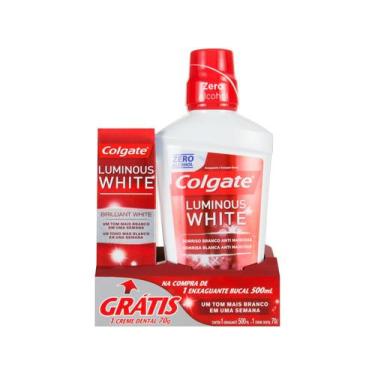 Imagem de Enxaguante Bucal Colgate Sem Álcool - Luminous White 500ml, 500ml