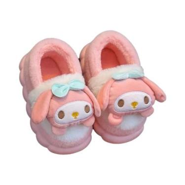 Imagem de Chinelos De Algodão Para Crianças Com Estampa De Desenhos Animados Out