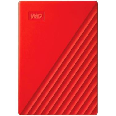 Imagem de HD Externo WD 4TB My Passport, USB 3.0, Vermelho - WDBPKJ0040BRD-WESN-Unissex