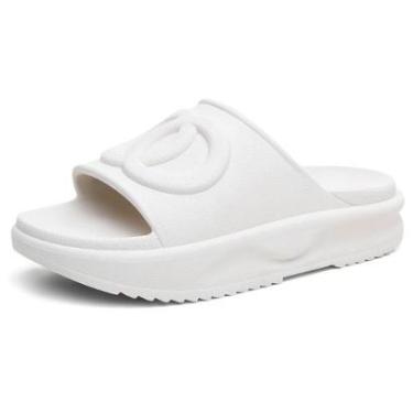 Imagem de Chinelo Slide Plataforma Feminino Sandalia Nuvem Ultraleve Anatomico Ortopedico Blogueira Inspiracao-Feminino