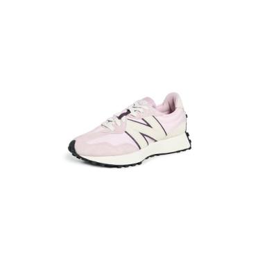 Imagem de New Balance Tênis feminino 327, Twilight Haze/Rose Sugar/Deep Plum, 34