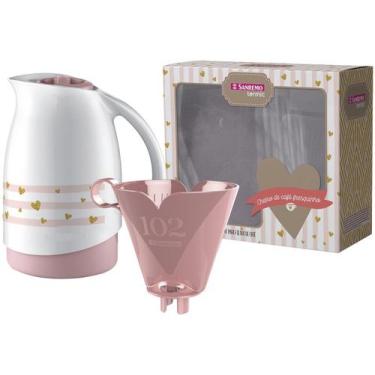 Imagem de Garrafa Térmica Bule Com Suporte Para Filtro 700ml - Sanremo, 700ml, B