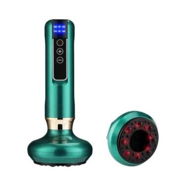 Imagem de Massageador Elétrico De Ventosas a Vácuo Com 6 Velocidades, Gua Sha, A