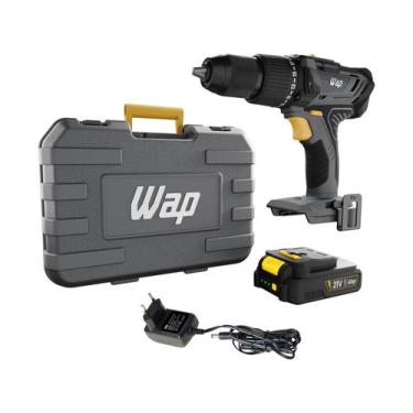 Imagem de Furadeira e Parafusadeira de Impacto WAP a Bateria 2000 mAh com Maleta