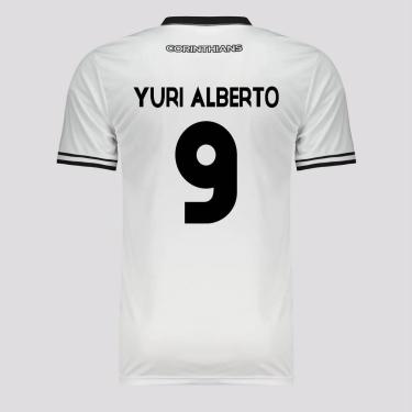 Imagem de Camisa Corinthians Logo  9 Yuri Alberto Masculina-Masculino