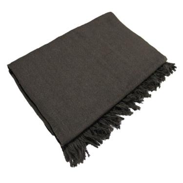 Imagem de Manta para Sofá Luxo Gigante 120x210 Tipo Capa Protetora Versátil Marrom Escuro OEM